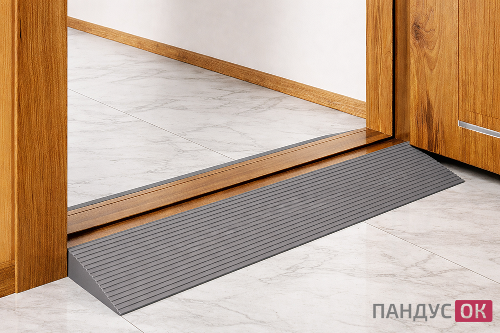 Резиновый пандус полимерный  (15х150х700 мм)